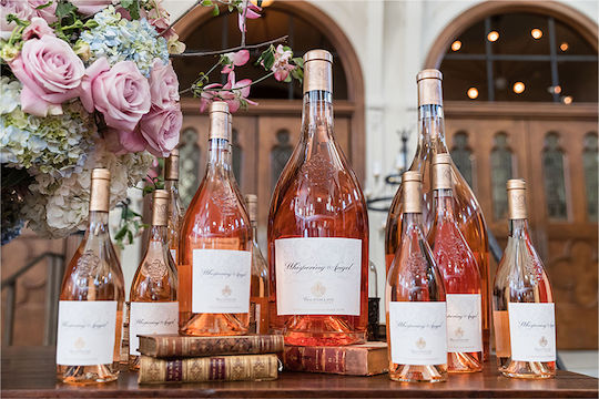Chateau D' Esclans Вино Whispering Angel Розе Сух Шампоан 375мл