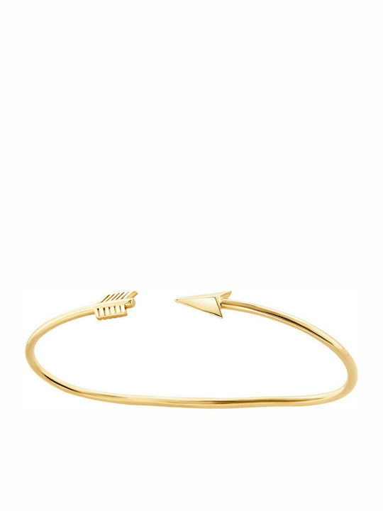 Honor Omano Bracelet Handcuffs Arrow made of Brass Gold Plated