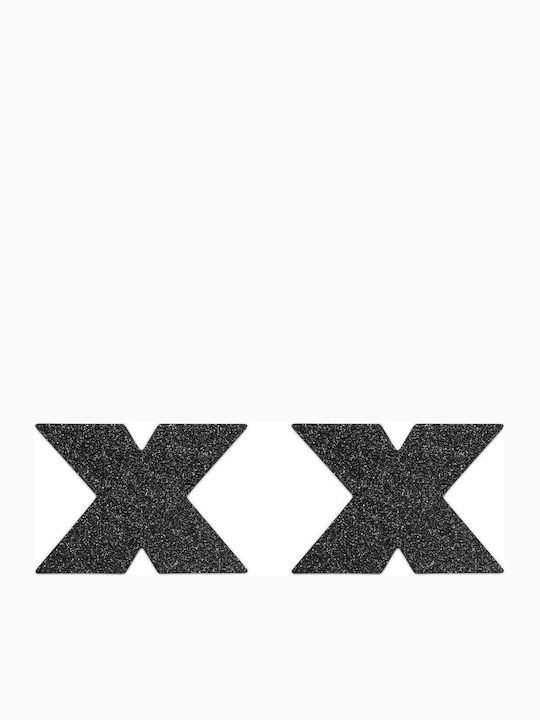 Bijoux Indiscrets Flash Cross Nipple Stickers