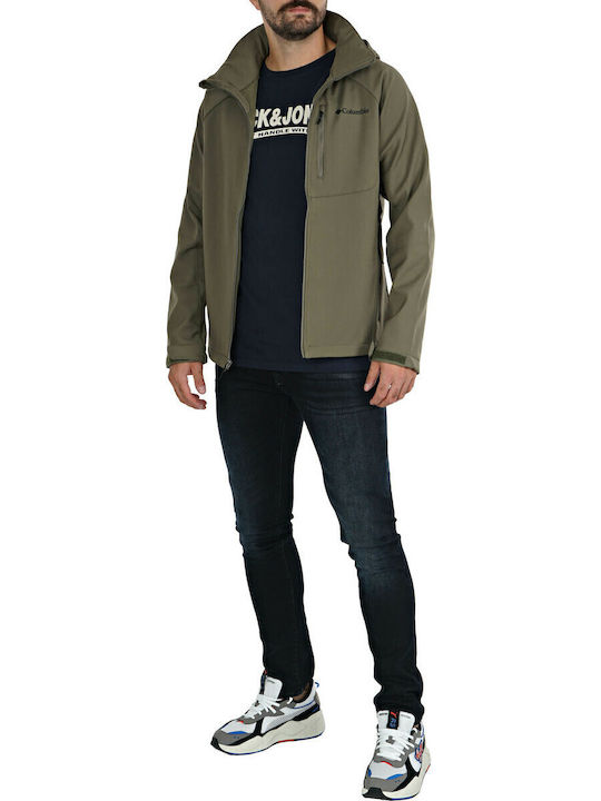 Cascade Ridge II Winter Jacke Softshell Wasserdicht und Winddicht Khaki