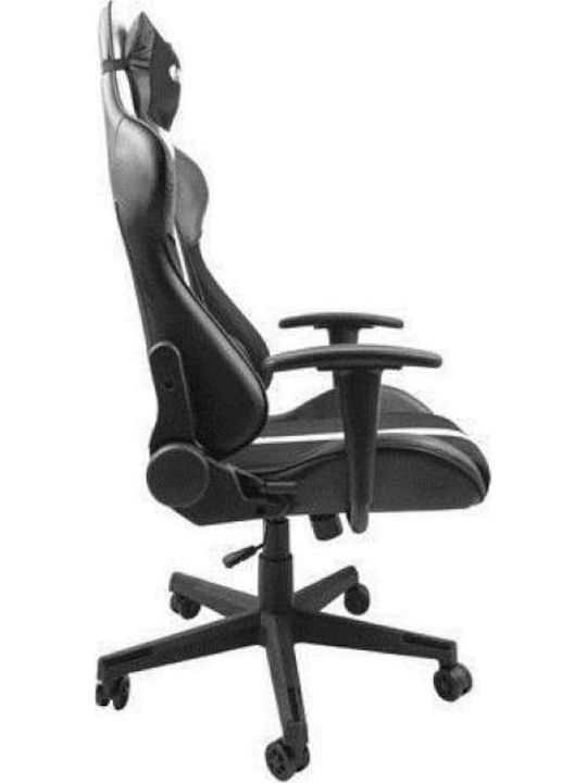Natec Fury Avenger XL Καρέκλα Gaming Δερματίνης Μαύρο/Λευκό