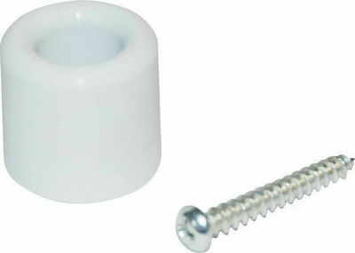 Door Stopper Plastic Λευκό 2pcs