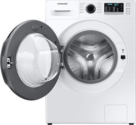 Samsung Πλυντήριο Ρούχων 9kg με Τεχνολογία Ατμού 1400 Στροφών Ecobubble WW90TA046AE/LE