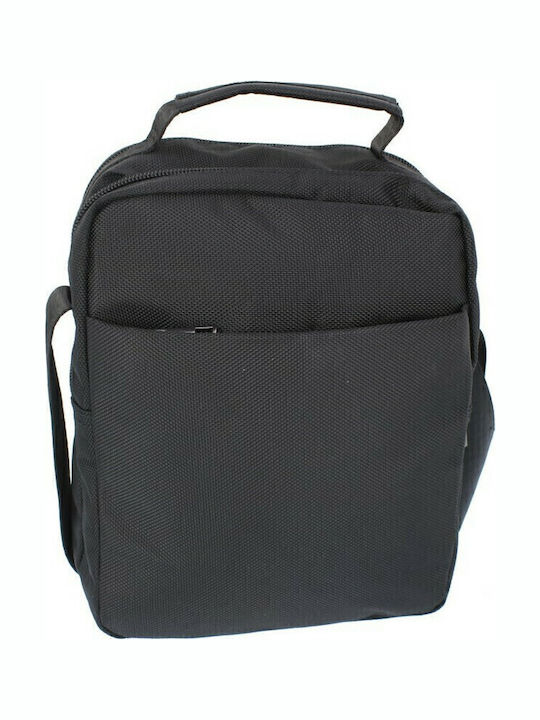 Herrentasche Schulter / Crossbody Schwarz