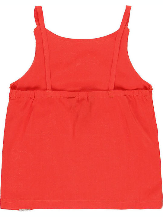 Boboli Kids Blouse Sleeveless Red