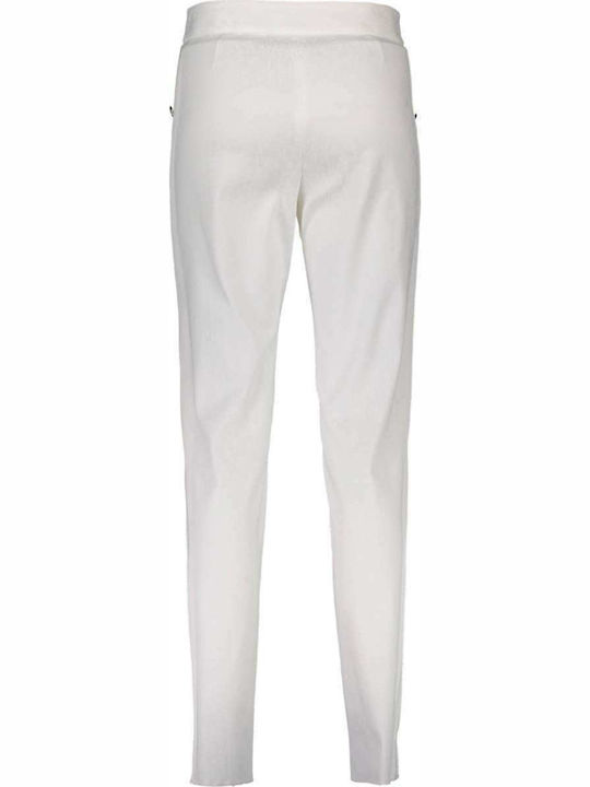 Just Cavalli Women's Fabric Trousers White S04KA0182-101