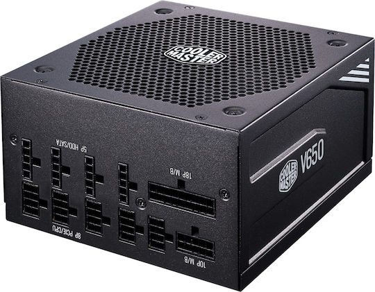 CoolerMaster V650 Gold rev. 2.0 650W Μαύρο Τροφοδοτικό Υπολογιστή Full Modular 80 Plus Gold
