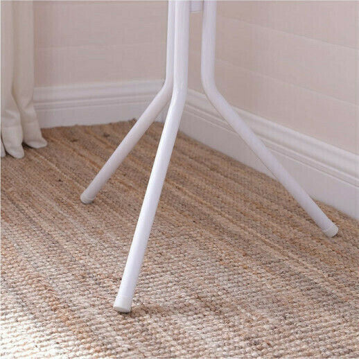 Songmics Καλόγερος Μεταλλικός Λευκός 44x44x182cm