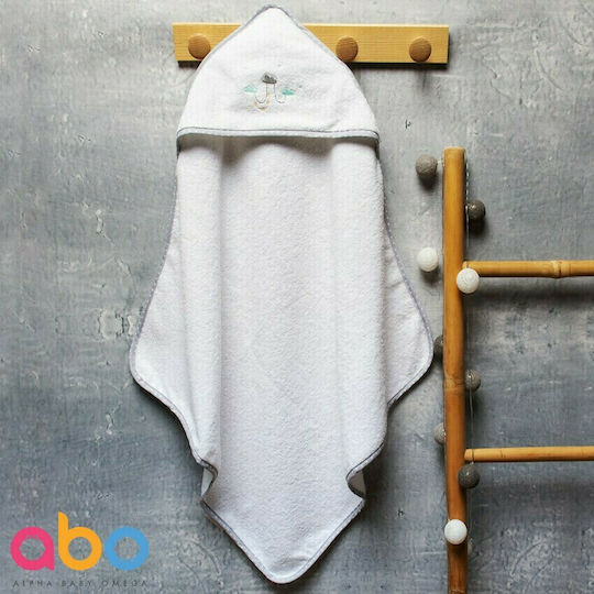 abo Baby-Badetuch mit Kapuzen 75x75cm