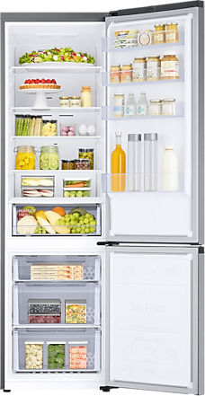 Samsung Combină frigorifică 390lt NoFrost Î203xL59.5xA65.8cm. Inox RB38T600DSA/EF