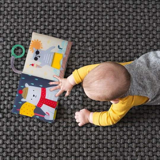 Taf Toys Activity Book Book with Soft Pages What Does Paul Wear? made of Fabric with Music for 6++ Months