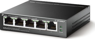 TP-LINK TL-SF1005LP v1 Unmanaged L2 PoE Switch with 5 Ethernet Ports