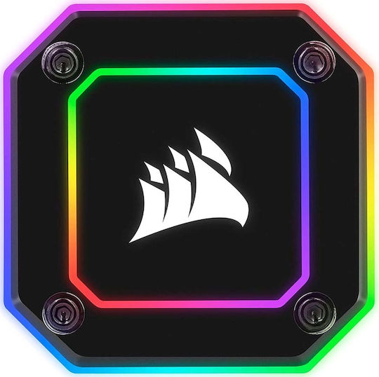 Corsair iCUE H115i Elite Capellix CPU Water Cooling Dual Fan 140mm for Socket AM4/AM5/1200/115x with RGB Lighting