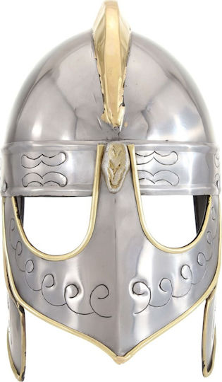 Carnival Knight Helmet Silver