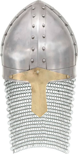 Carnival Knight Helmet Silver