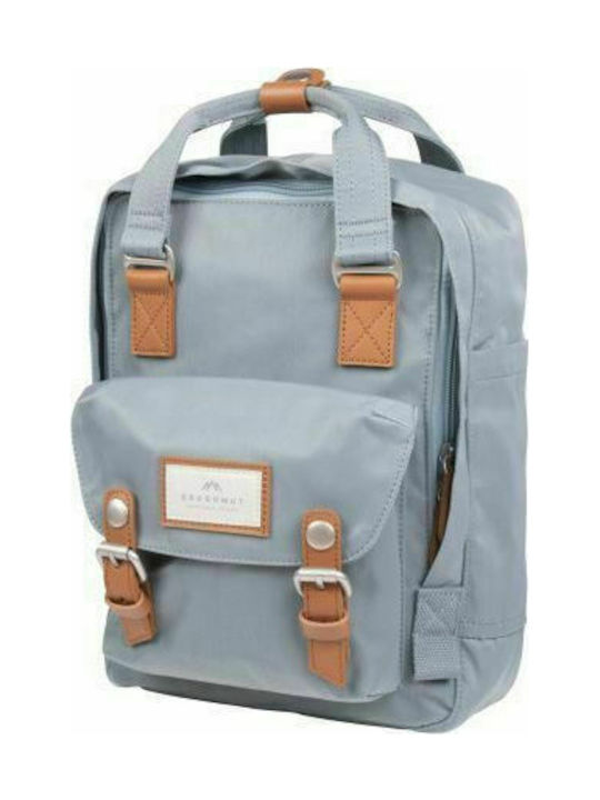 Doughnut Macaroon Mini Earth Tone Series Fabric Backpack Waterproof Gray 7lt D124ET-000180-F