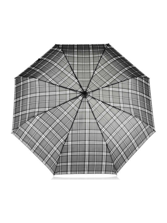 Gianfranco Ferre K5027 Automat Umbrelă de ploaie Compact Gri