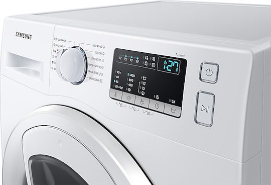 Samsung Πλυντήριο Ρούχων 7kg με Τεχνολογία Ατμού 1400 Στροφών Digital Inverter WW70T4540TE/LE
