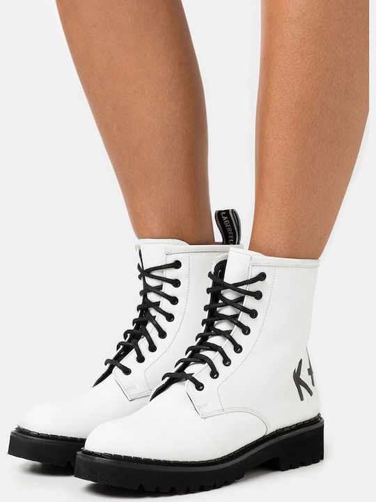 Karl Lagerfeld Boots White