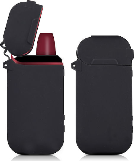 KWmobile Husă Husă din silicon pentru încărcătorul de buzunar IQOS 2.4 / 2.4 Plus Negru 42592.01