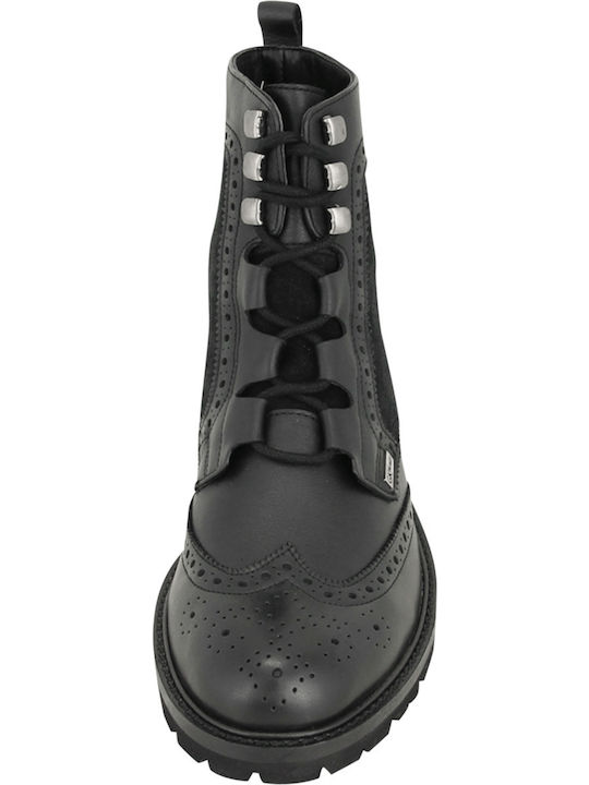 Lontras Leder Schwarz Herrenstiefel