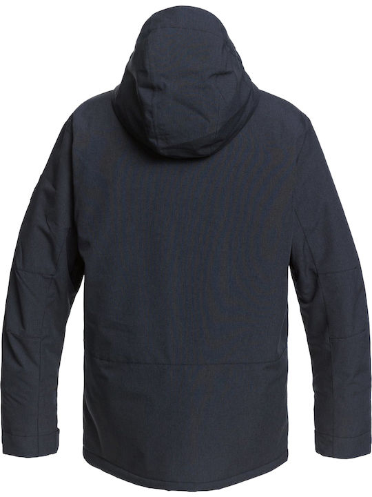 Quiksilver Mission Solid Men's Ski & Snowboard Jacket Gray EQYTJ03266-KVJ0