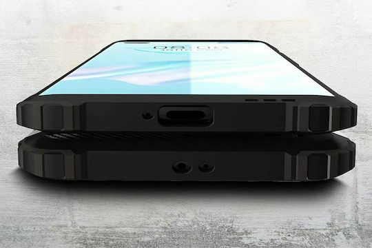 Hurtel Задна корица Пластмаса Черен (Huawei P40 Pro)