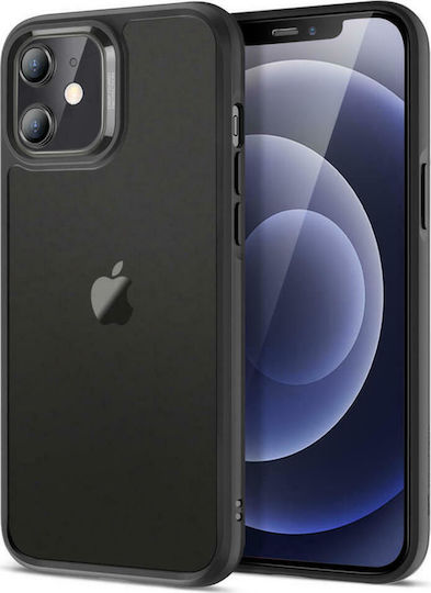 ESR Ice Shield Umschlag Rückseite Silikon Schwarz (iPhone 12 mini)
