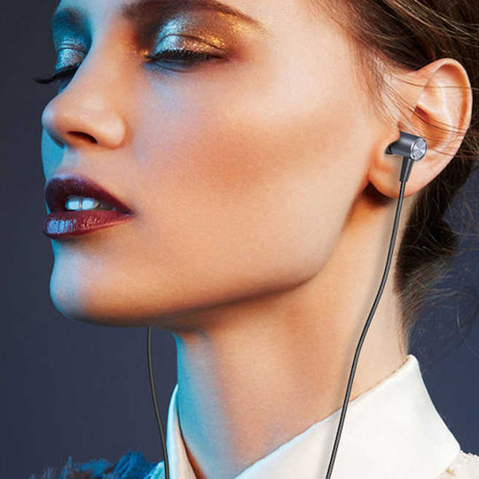 Awei TC-2 In-ear Handsfree Ακουστικά με Βύσμα USB-C Γκρι