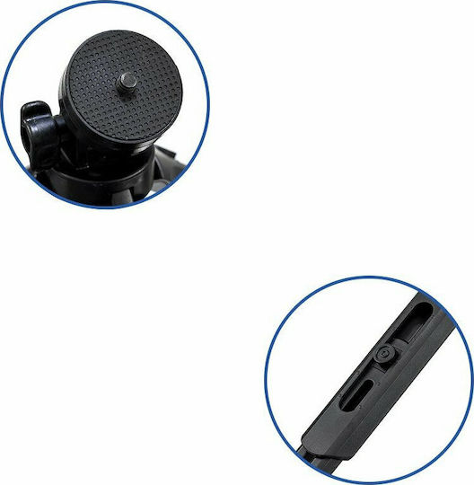 Hurtel Mini Tripod Support Μαύρο