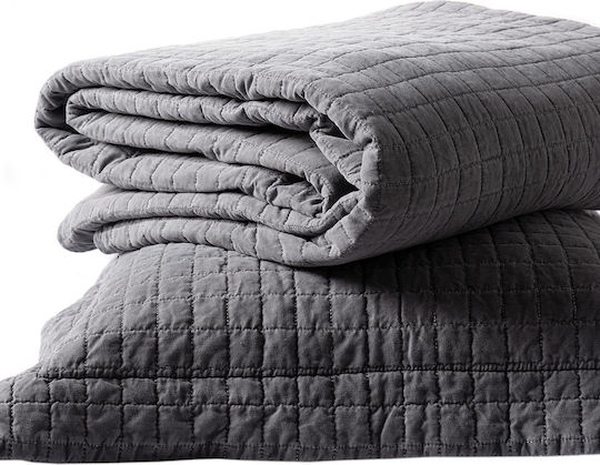 Silk Fashion Stonewashed Elektrische Gitarren Tagesdecke Übergröße 220x240cm 3Stück