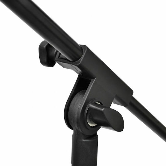 vidaXL Floor Microphone Stand in Black Color