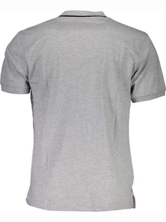 Slazenger Men's Short Sleeve T-shirt with V-Neck Gray