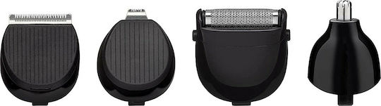 Babyliss Σετ Επαναφορτιζόμενης Κουρευτικής Μηχανής Ασημί 7056NU