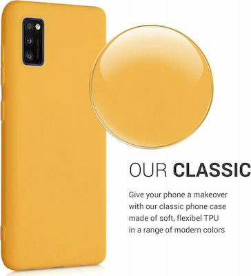 KWmobile TPU Silicone Back Cover Yellow (Galaxy A41)