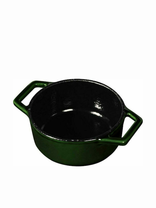 Berlinger Haus Emerald Collection Deep Pot made of Cast Iron 0.55lt / 12cm