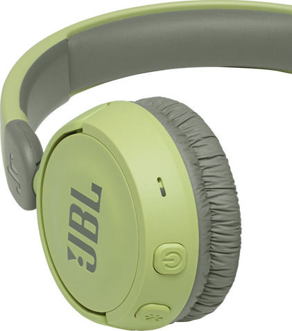 JBL JR310BT Wireless Bluetooth Kids' On Ear Headphones with 30 Hours Playing Time Green