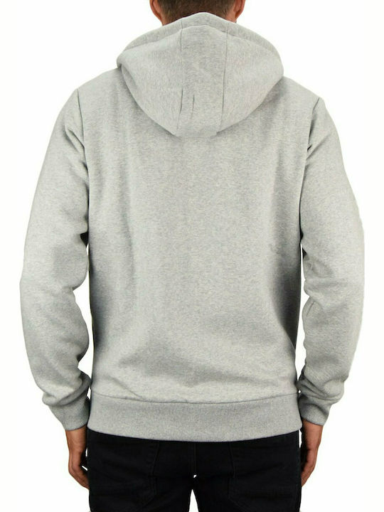 Dickies Kingsley Men's Sweatshirt Jacket with Hood and Pockets Gray