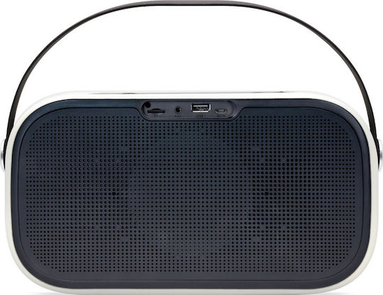 Forever UNIQ BS-660 Bluetooth Speaker 5W with Radio and Battery Life up to 4 hours White