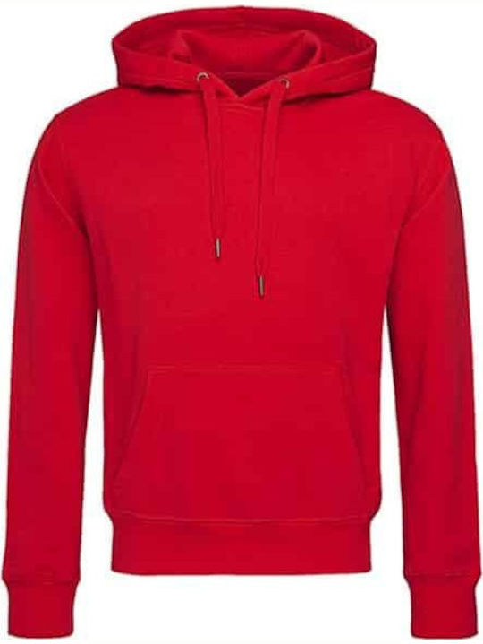 Stedman Werbe-Hoodie in Rot Farbe