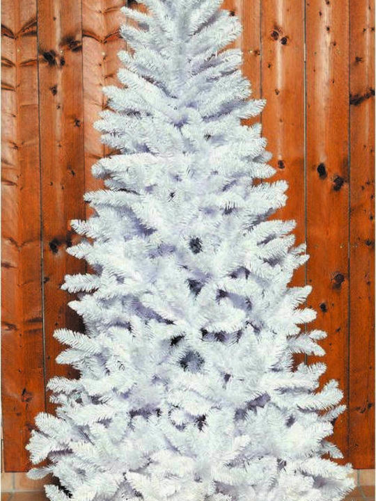 Avon Christmas White Tree with Metallic Base and Built in Branches H210pcs