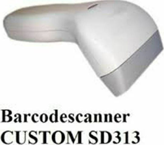 Manhattan Smartpro CCD SD-313E Scanner portabil Cu fir cu capacitate de citire a codurilor de bare 1D