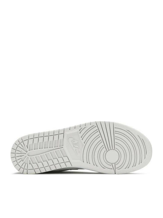 Air  1 Low Herren Sneakers White / Black / Neutral Grey