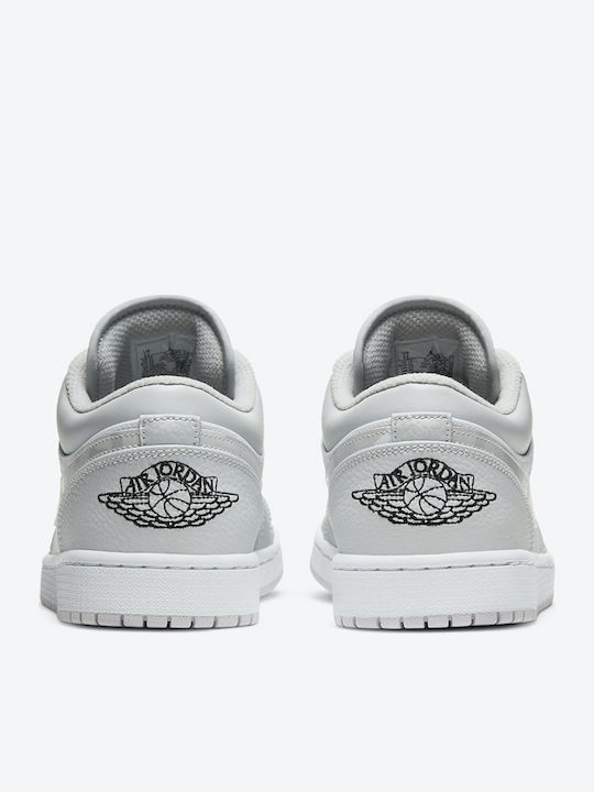Air  1 Low Herren Sneakers White / Black / Neutral Grey