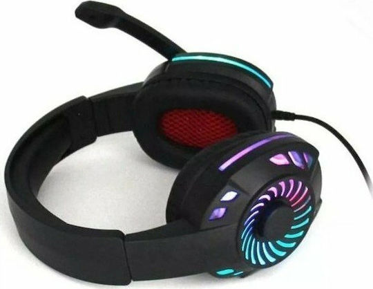Komc KM666 Over Ear Gaming Headset με σύνδεση USB