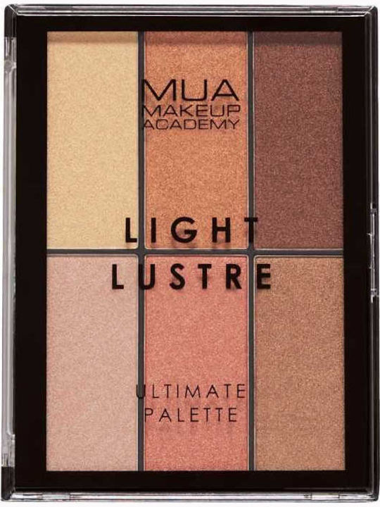 MUA Light Lustre Ultimate Палитра Грим за Лице
