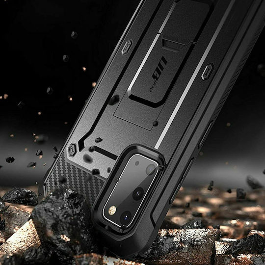 Supcase Unicorn Beetle Pro 360 Full Cover Πλαστικό 2mm Μαύρο (Galaxy S20 FE)