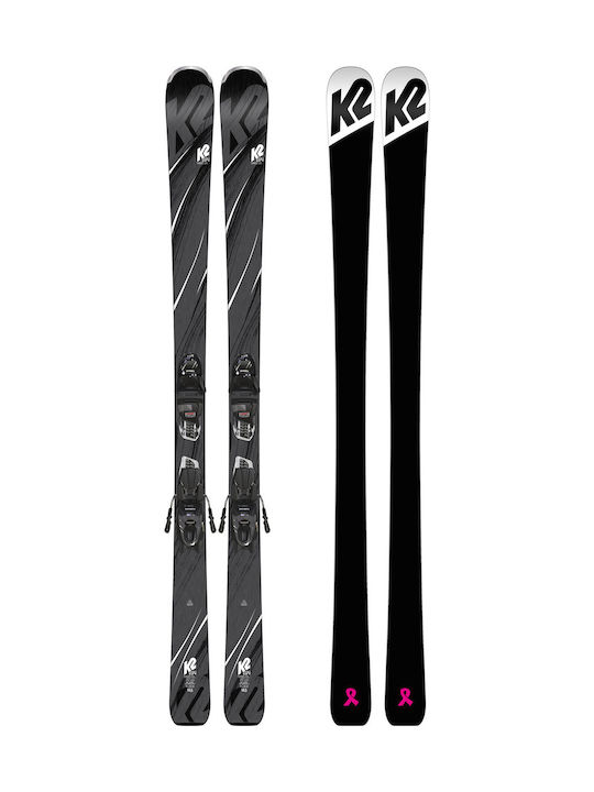 K2 Sweet Luv Ski + Erp 10 Quikclik 2019 Γυναικεία Πέδιλα Σκι σε Γκρι Χρώμα με Δέστρες K2 Sweet Luv Ski + Erp 10 Quikclik 2019 Γυναικεία Πέδιλα Σκι σε Γκρι Χρώμα με Δέστρες