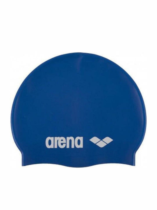 Arena Silicone Adults Swimming Cap Blue