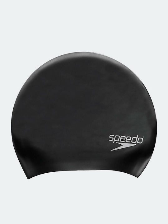 Speedo Silicone Adults Swimming Cap Black